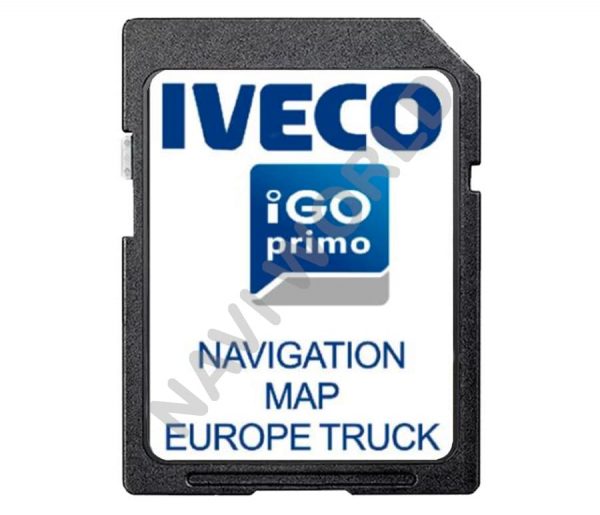 Iveco Truck Sat Nav SD card 2024/2025