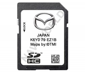 Mazda Japan K6Y079EZ1B Sat Nav SD card 2024