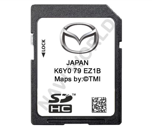 Mazda Japan K6Y079EZ1B Sat Nav SD card 2024