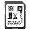 Cadillac 86531530 GPS SD Card US Canada GMC 2025CT4 2020-2024 CT5 2020-2024 CT6 2019-2020 XT4 2019-2023 XT5 2020-2024 XT6 2021-2024 Escalade 2021-2024
