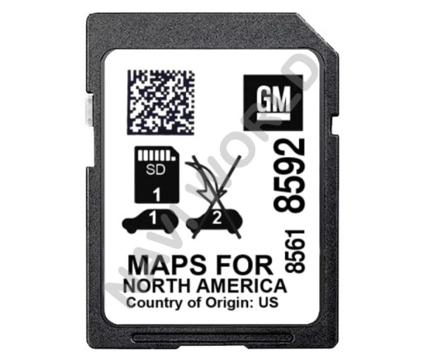 Buick 85618592 SD Card US Canada GMC 2024