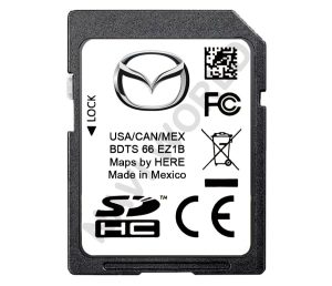 Mazda USA / Canada / Mexico BDTS66EZ1B Sat Nav SD card 2024