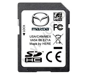 Mazda USA / Canada / Mexico VA5466EZ1A Sat Nav SD card 2024