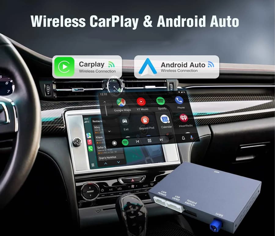 Maserati Wireless CarPlay Android Auto Ghibli Quattroporte 2013 2014 2015
