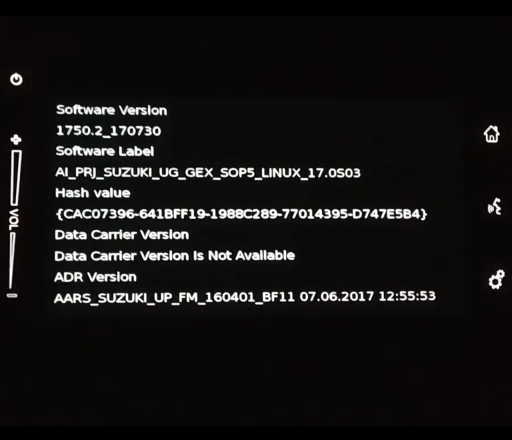 Suzuki SLDA which version is installed