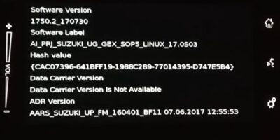 Suzuki SLDA which version is installed