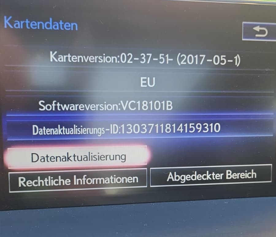 Lexus Europe Gen 8 13CY/15CY 2025/2026 v2 Sat Nav Maps + activation code