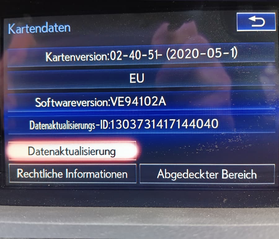 Lexus Europe Gen 8 13CY/15CY 2025/2026 v2 Sat Nav Maps + activation code