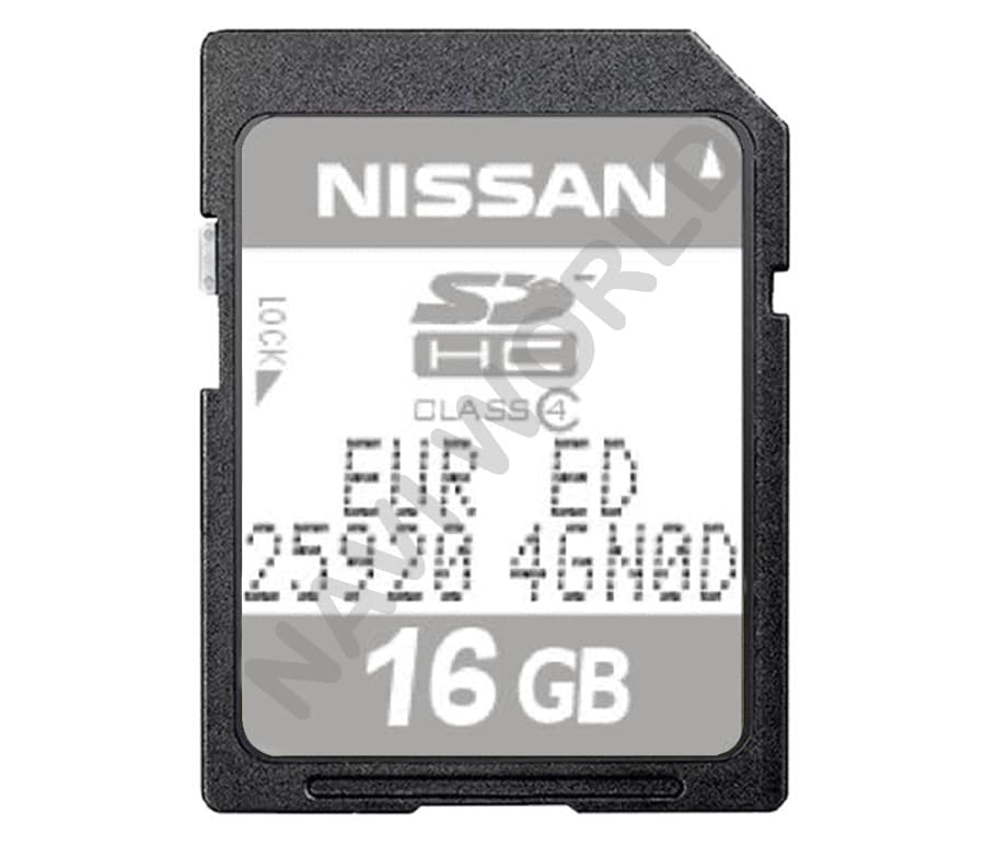 Europe Infiniti InTouch Sat Nav Map SD Card Update 25920-4GN0D ITGen5 Map Update V6