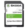 Skoda Amundsen + / RNS315 Sat Nav SD Card V12 2021